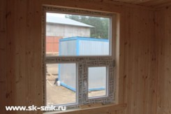 окно пвх для будки окраны