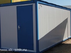 Блок-контейнер с металлической дверью